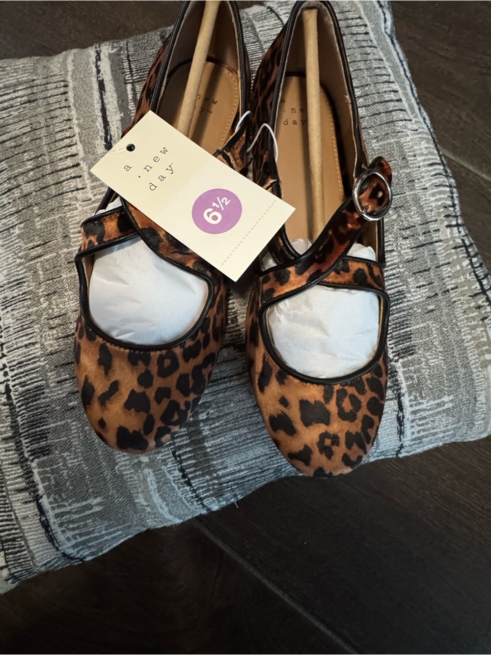 2-Pair Flats Bundle – Cat & Jack Size 5 + A New Day Size 6.5